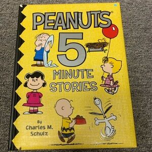 Peanuts 5 Minute Stories Hardcover Book